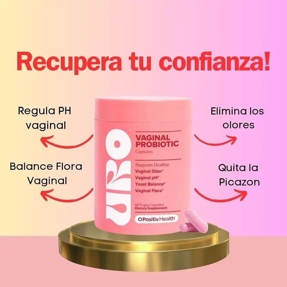 Promocion 2x1 - Combo 2 Frascos de Probiotico Vaginal URO