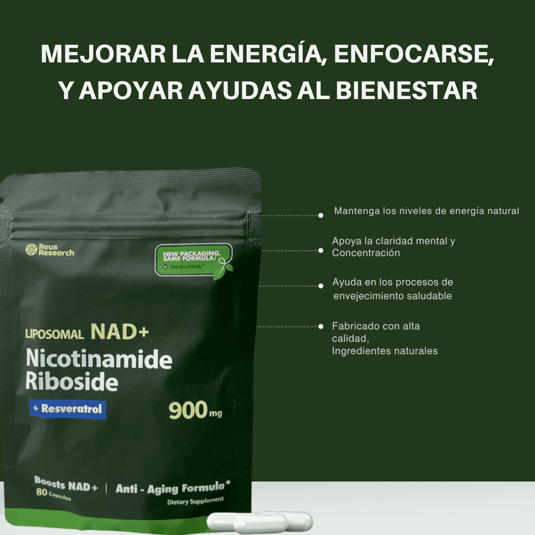 NAD Liposomal + Collagen peptides| Combo 2x1 Exclusivo