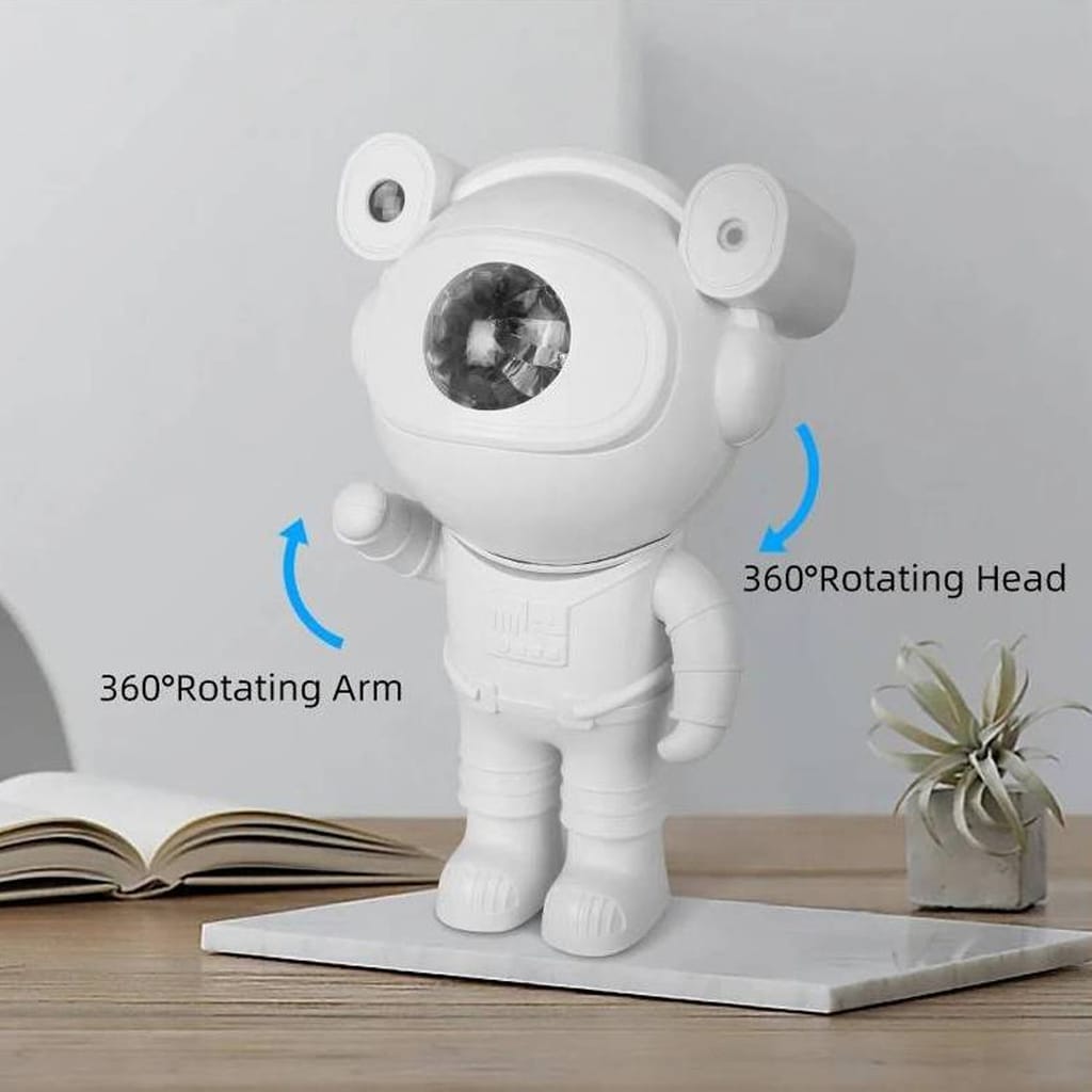 Astronauta Proyector y Bluetooth