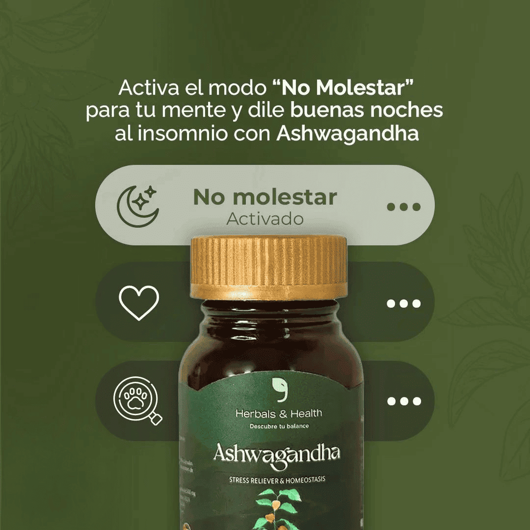 Ashwagandha 60 Cápsulas 🌿