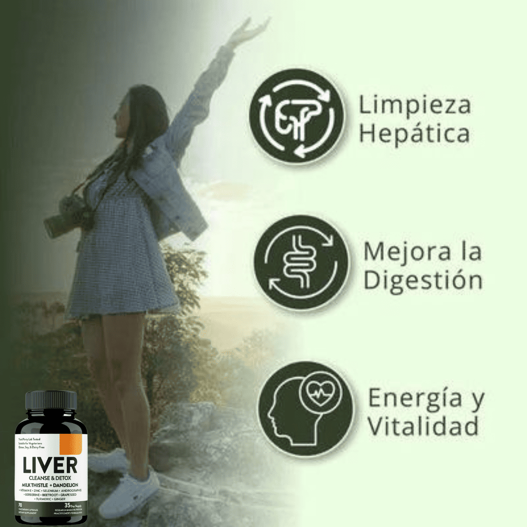 Liver Detox 70 Cápsulas 🧪