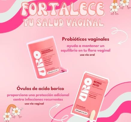 Promocion 2x1 - Combo 2 Frascos de Probiotico Vaginal URO