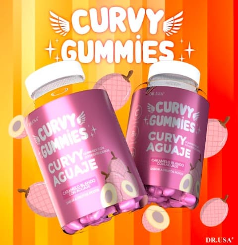 🍑 Gomitas de aguaje Curvy Gummies 🍑