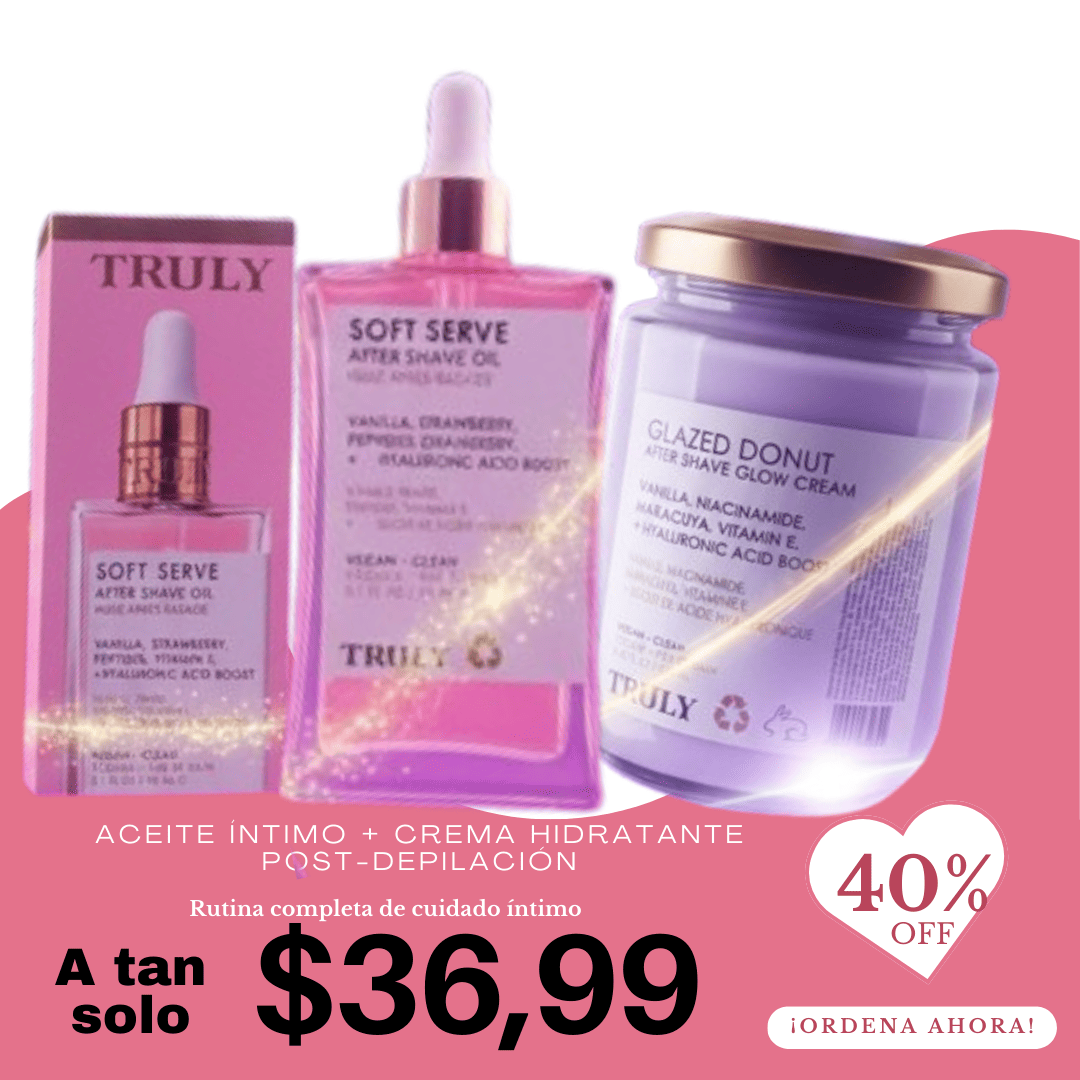 Combo Truly Aceite Y Glazed Donut Cream 🩷