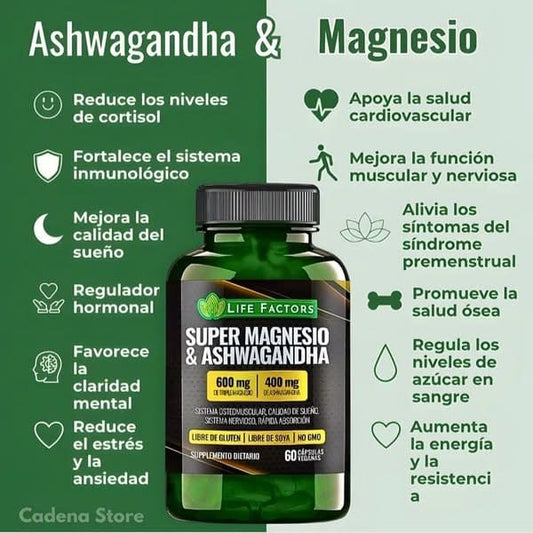 Super Magnesio & Ashwagandha🌿