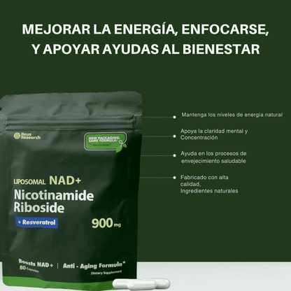 NAD Liposomal + Collagen peptides| Combo 2x1 Exclusivo