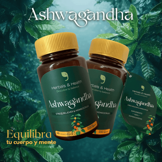 Ashwagandha 60 Cápsulas 🌿