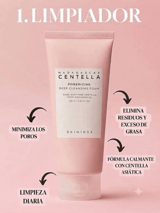 Kit X 3 Madagascar Centella Piel Grasa