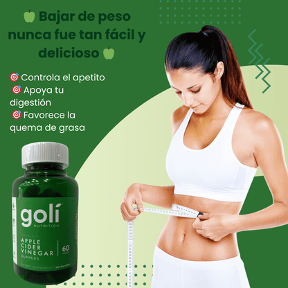 Gomitas GOLI para bajar de peso 🍃