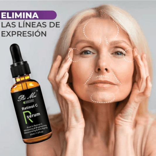 Set de Serums Faciales x 3 (Vitamina C - Ácido Hialurónico - Retinol)