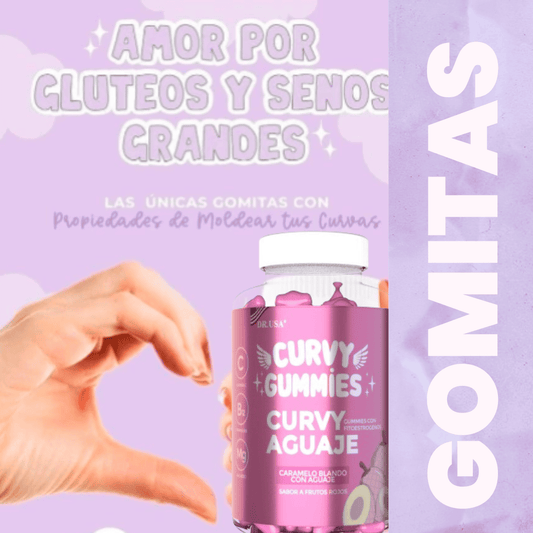 🍑 Gomitas de aguaje Curvy Gummies 🍑