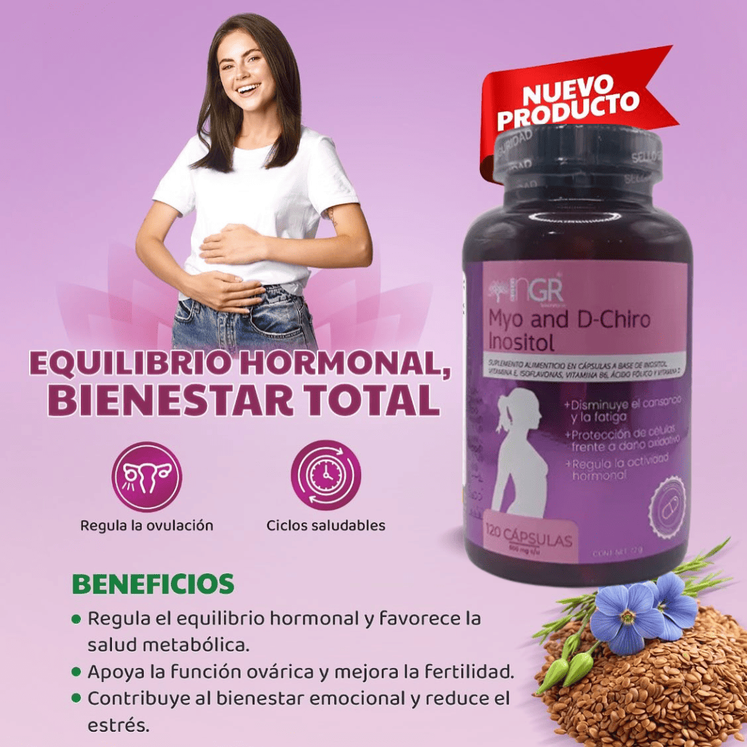 Myo-Inositol y D-Chiro-Inositol - 2X1
