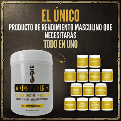 King Maker 🦁 Potencia Masculina Natural