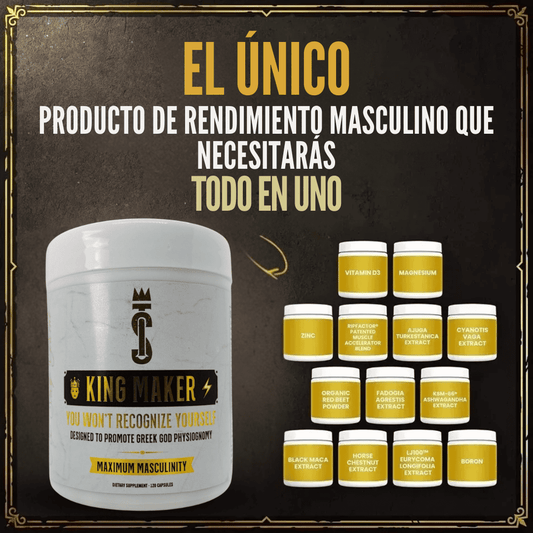 King Maker 🦁 Potencia Masculina Natural