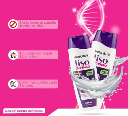 Kit Completo Para Cabello Lisos x 4